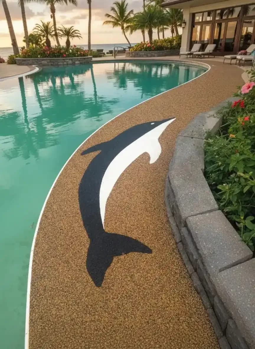 Resin Rubber Floor System