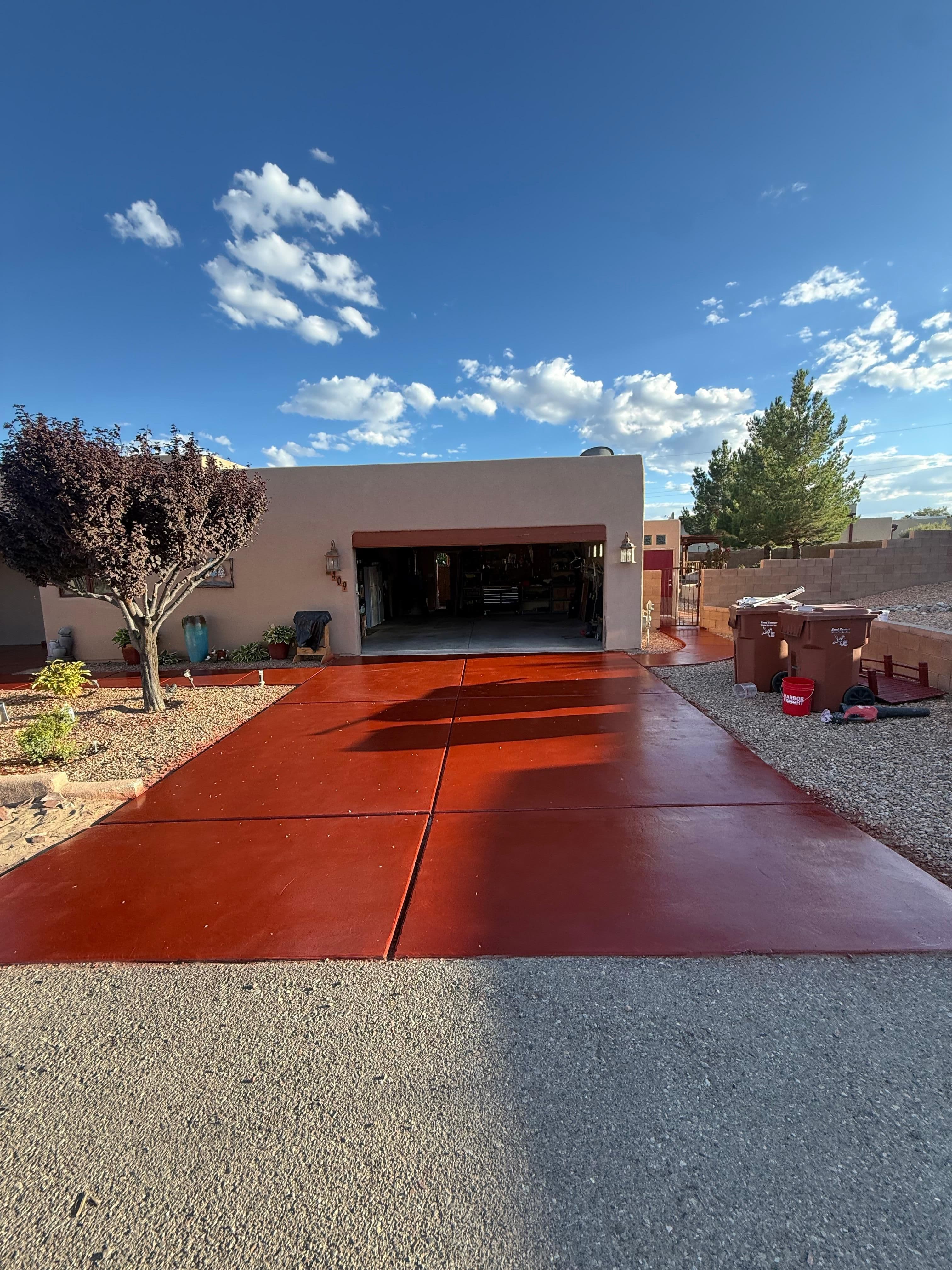 Corrales After Epoxy Installation