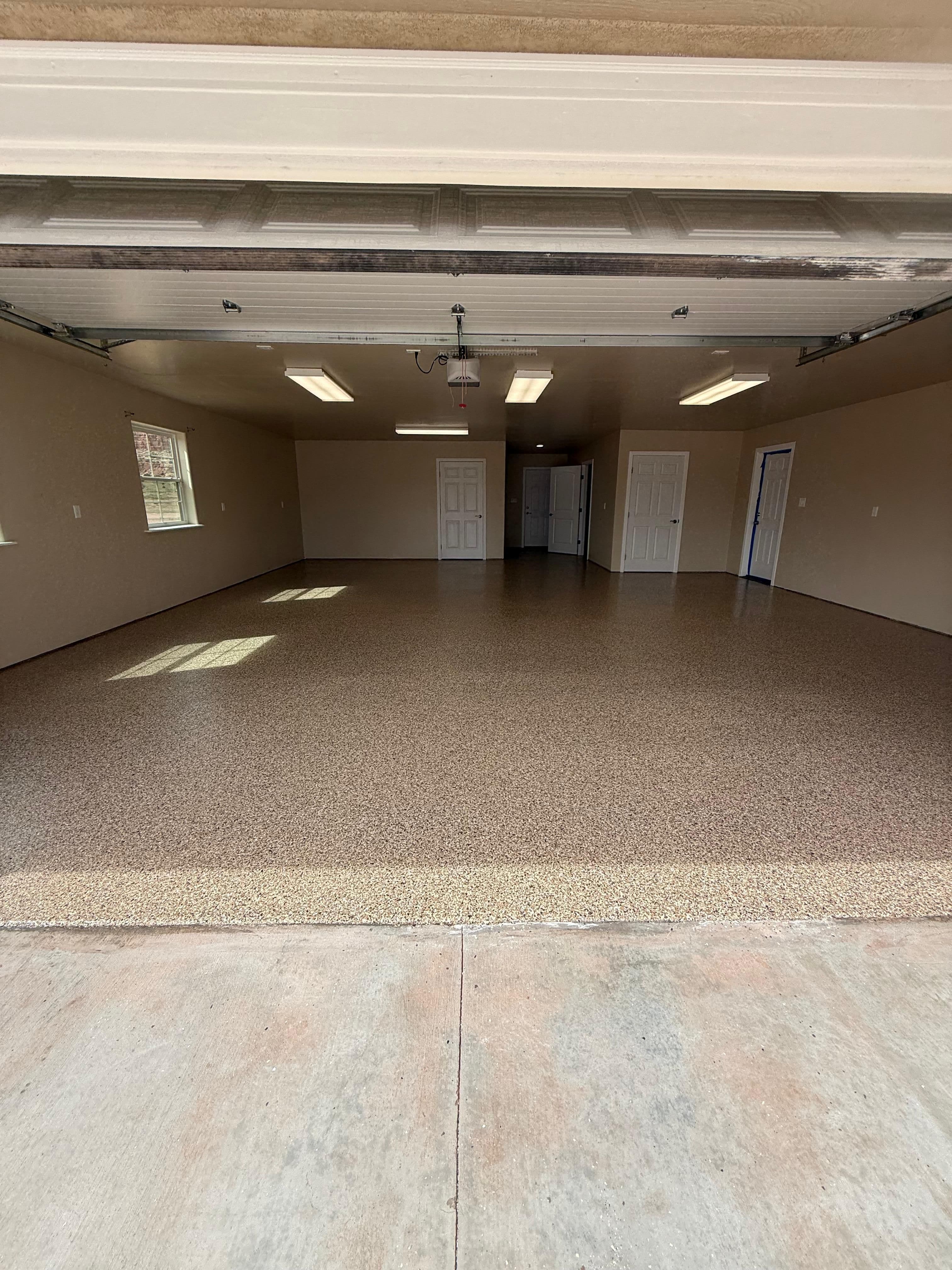 Outback Epoxy Flake Garage Floor in Gallup, NM Media 1