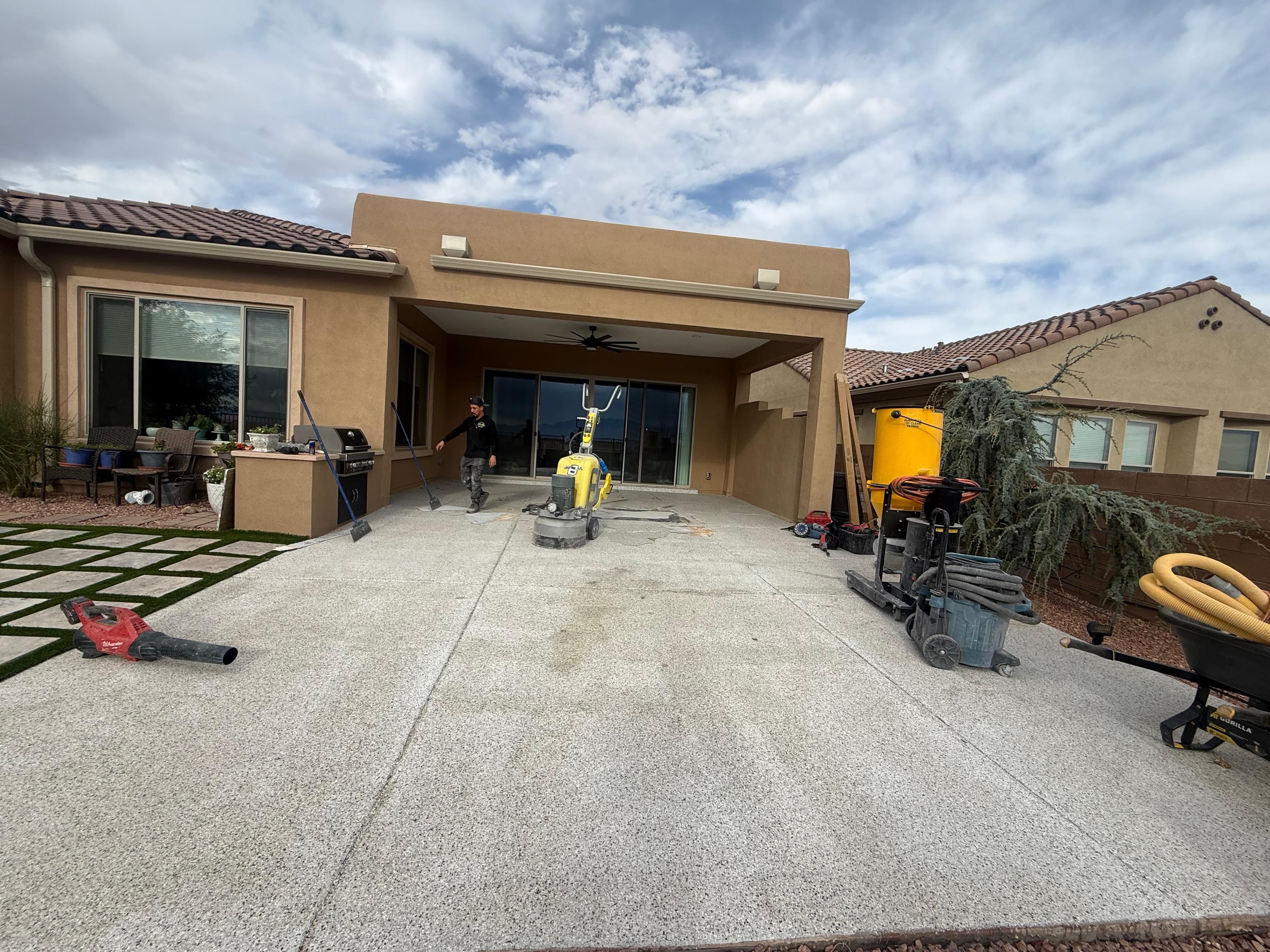 Patio & Porch Before Epoxy Installation