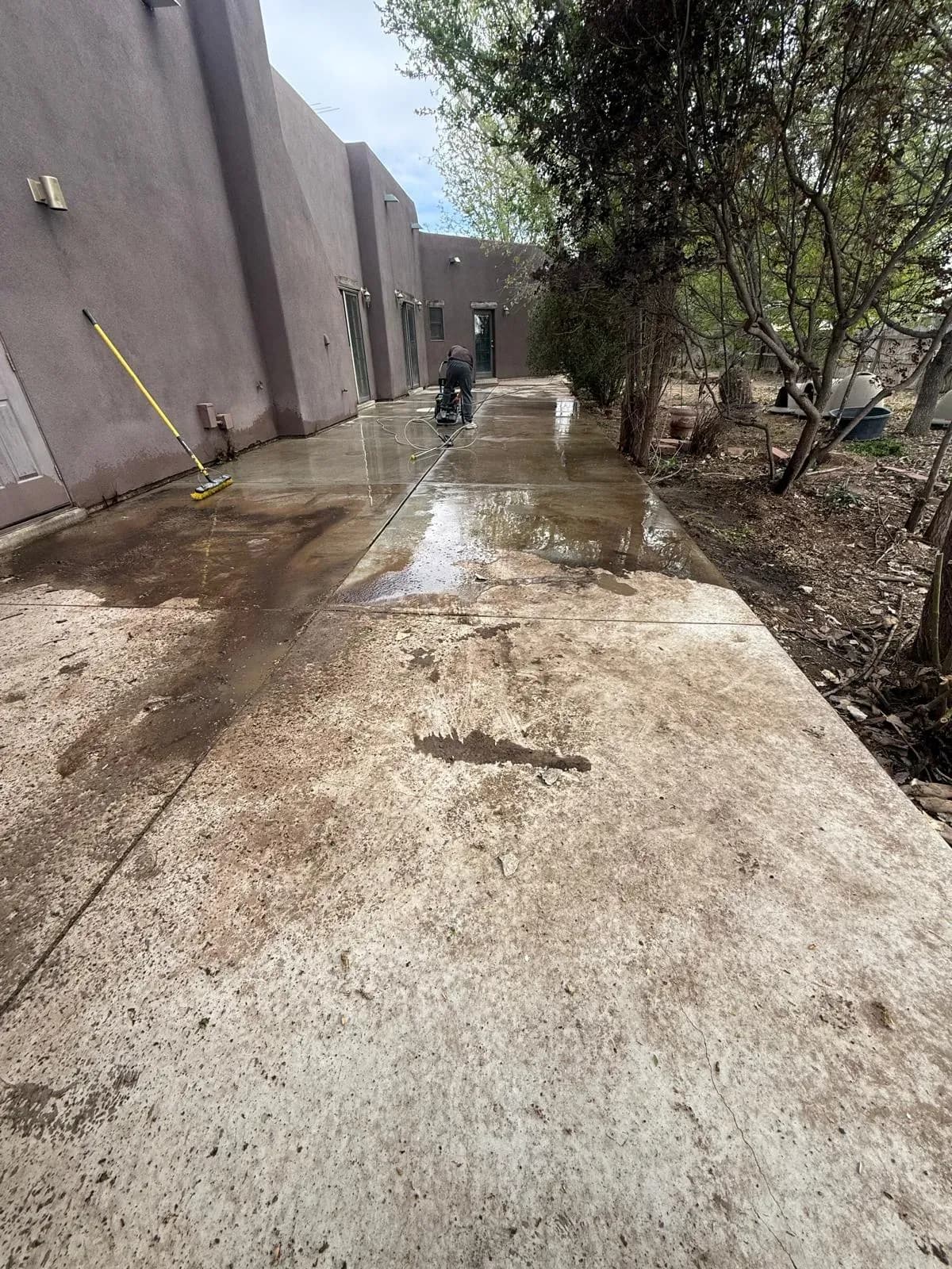 Los Lunas Before Epoxy Installation
