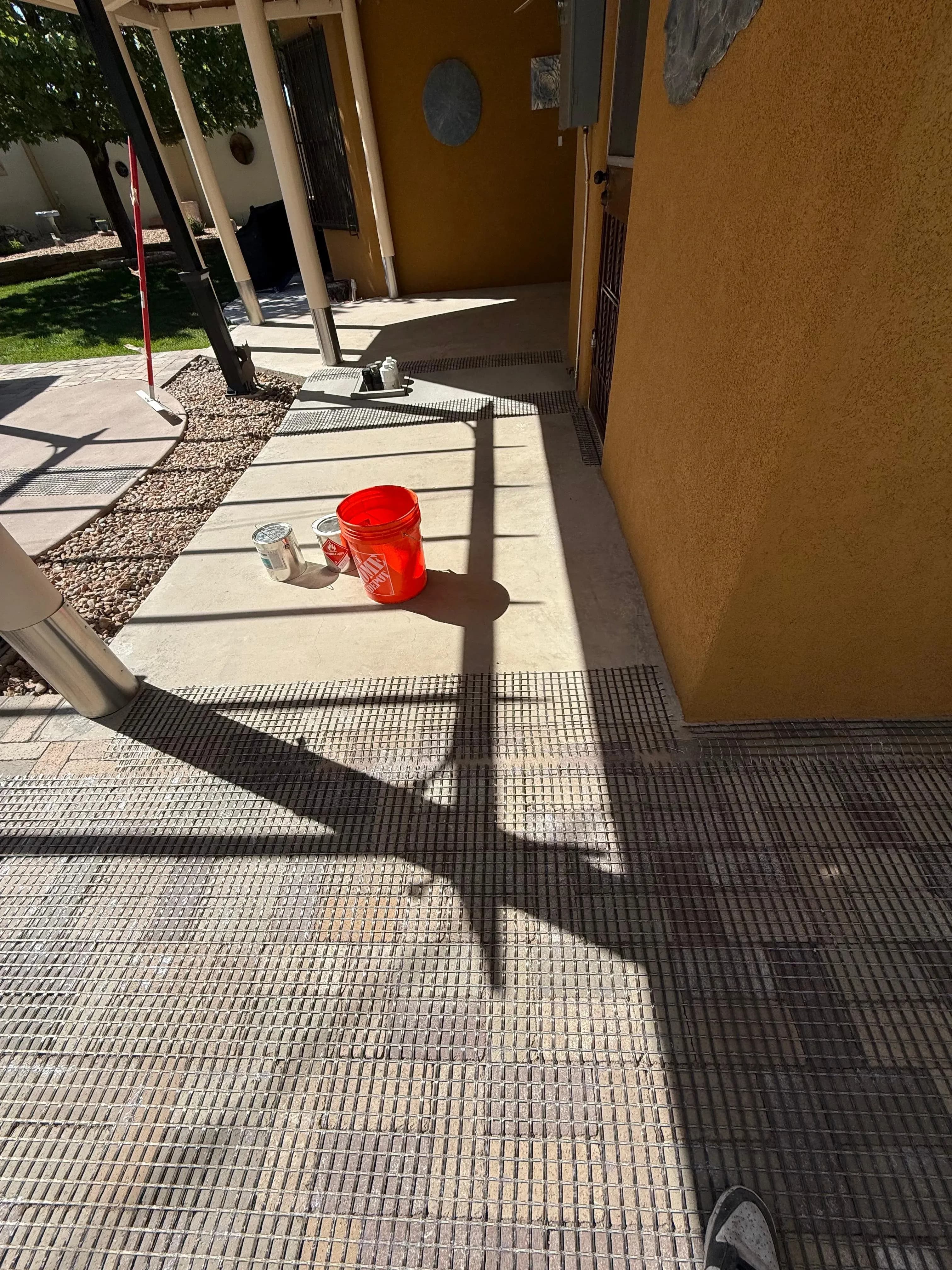 Santa Fe Before Epoxy Installation