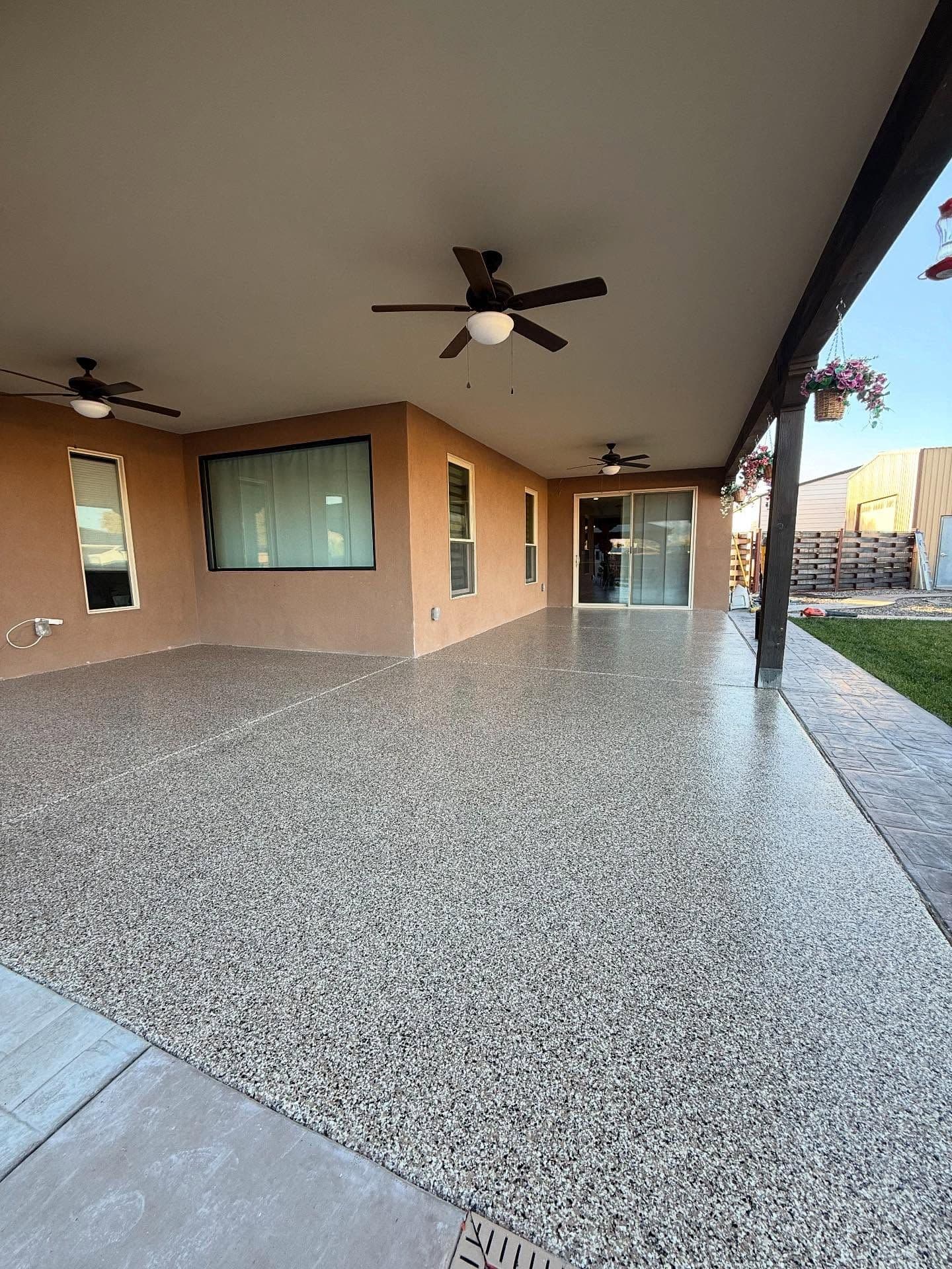 Resistant Outdoor Flake Patio Upgrade Media 2