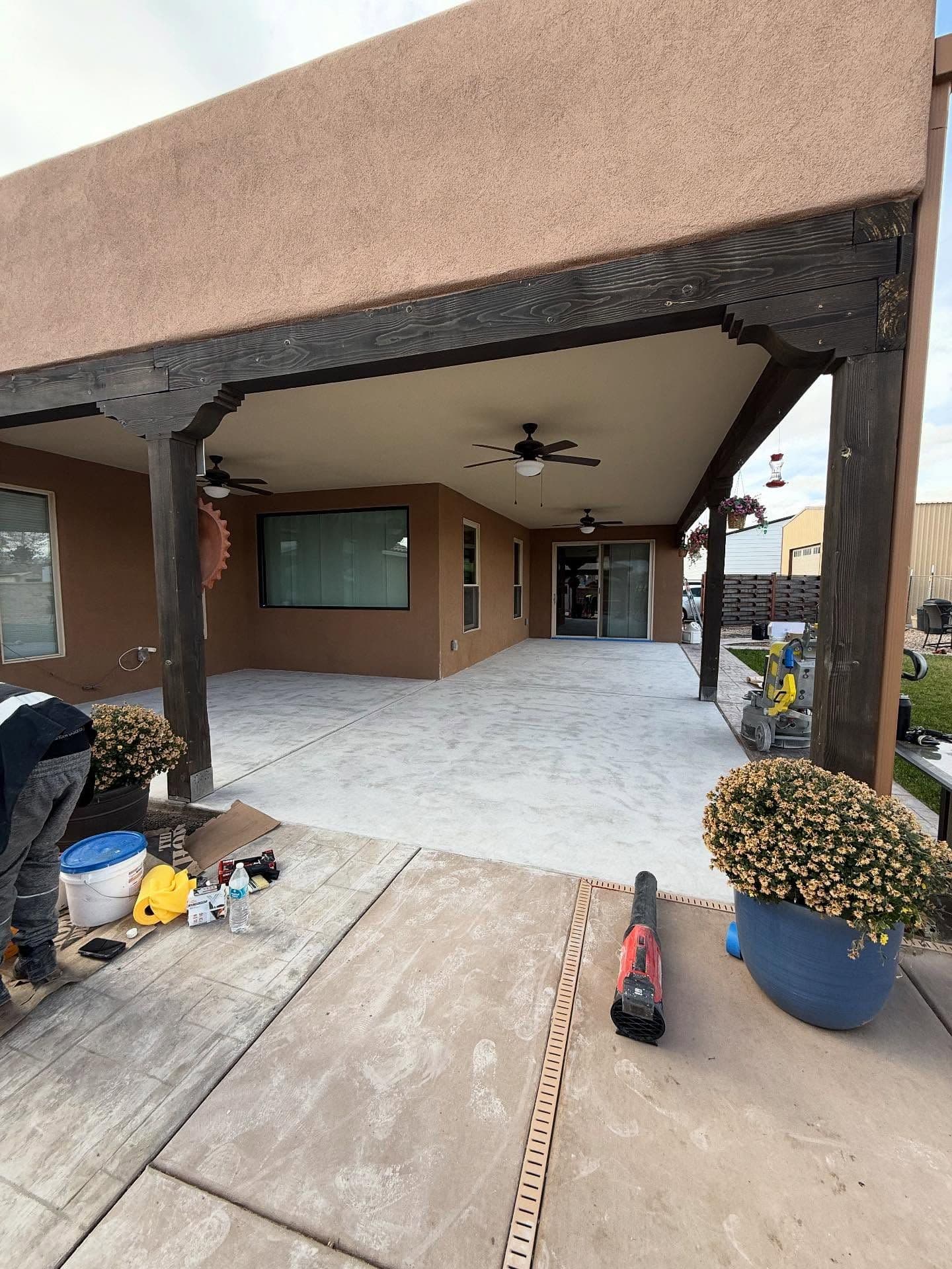 Resistant Outdoor Flake Patio Upgrade Media 5